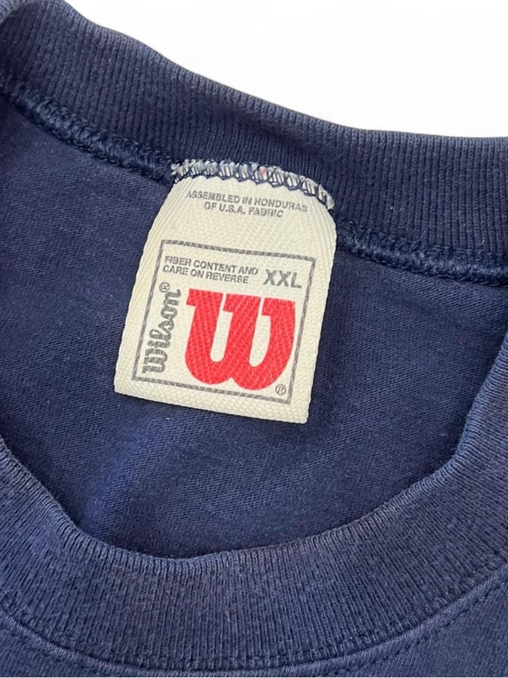 Vintage Wilson XXL 100% Cotton T-Shirt